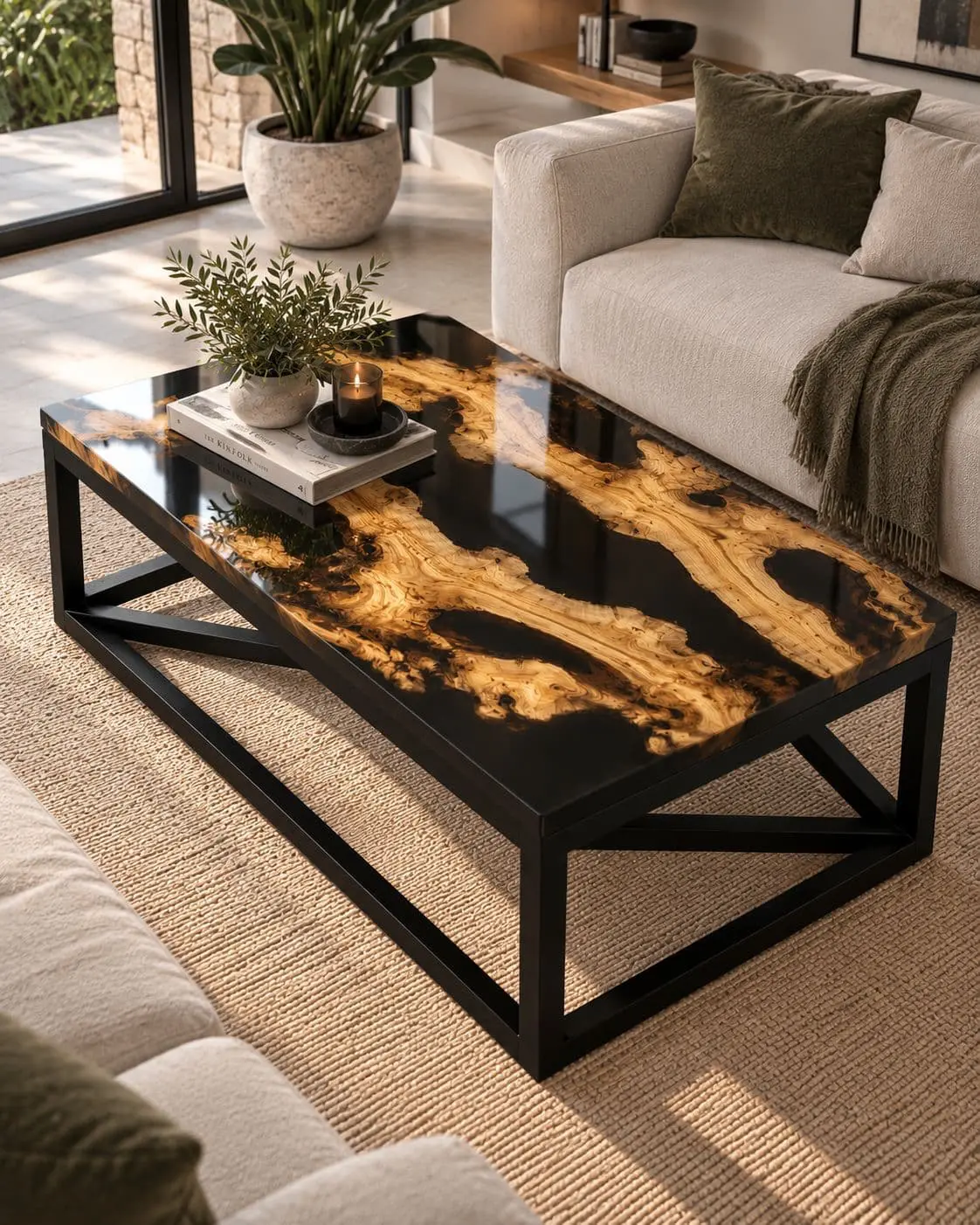 Certo. Da ora li preparo **sempre in spagnolo**, con nome file SEO pulito e **alt text**.  ### Código para renombrar la foto  Se il file attuale è:  `coffee-table-olive-wood-epoxy-black-resin-styled-living-room.webp`  usa questo comando:  ```bash mv "coffee-table-olive-wood-epoxy-black-resin-styled-living-room.webp" "mesa-centro-madera-olivo-resina-negra-salon-moderno-aluna-crafted.webp" ```  ### Alt text in spagnolo  > **Mesa de centro de madera de olivo y resina epoxi negra con estructura metálica negra en un salón moderno y luminoso.**  **Nombre finale consigliato:** `mesa-centro-madera-olivo-resina-negra-salon-moderno-aluna-crafted.webp