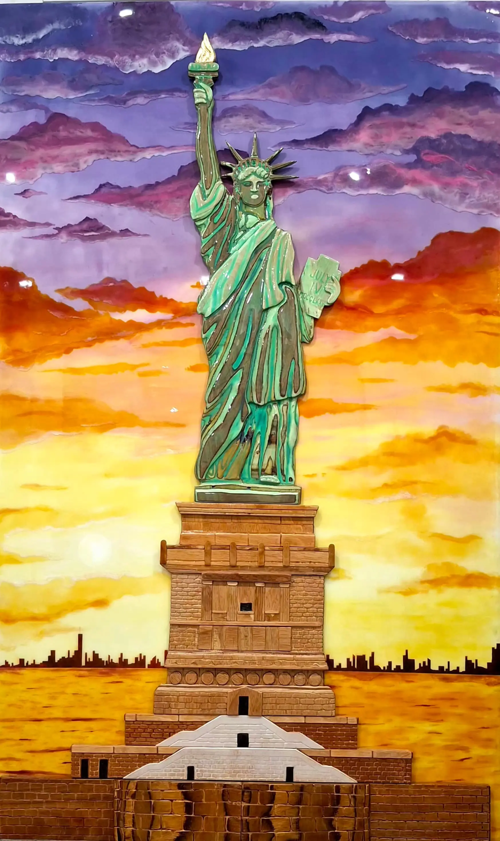 Sunset on Liberty