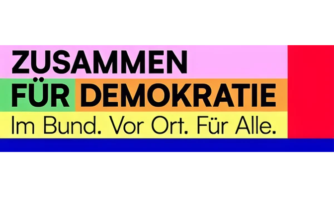 Logo of Zusammen für Demokratie