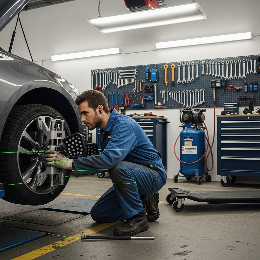 Why Wheel Alignment and Brake Repair Are Crucial for Tire Life image