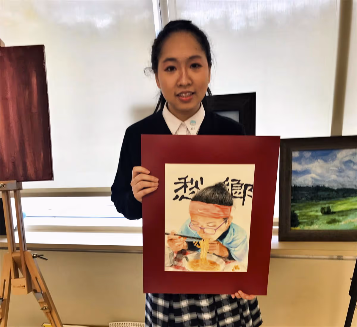 student in action may