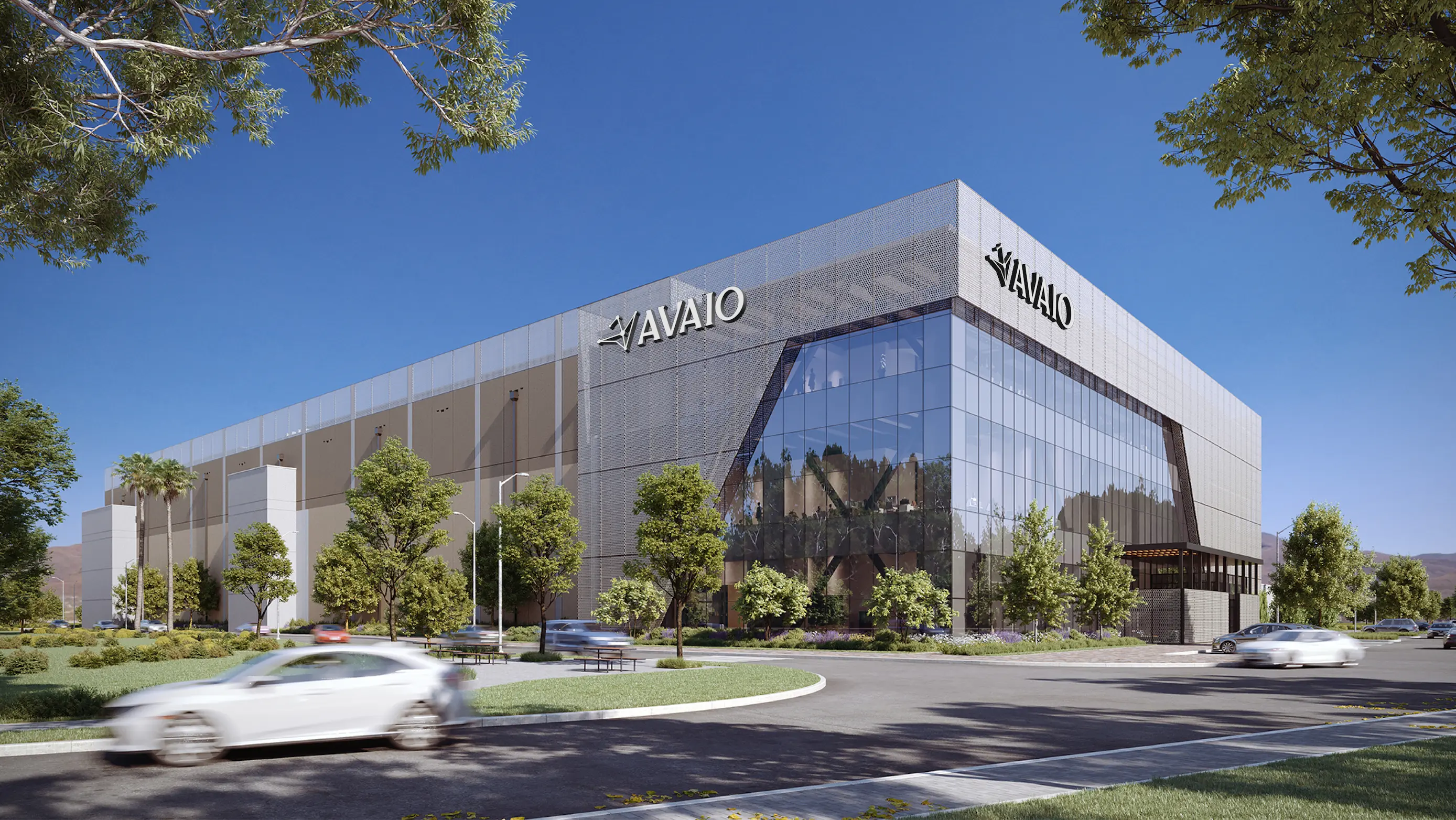 AVAIO data center rendering for build to suit facilities