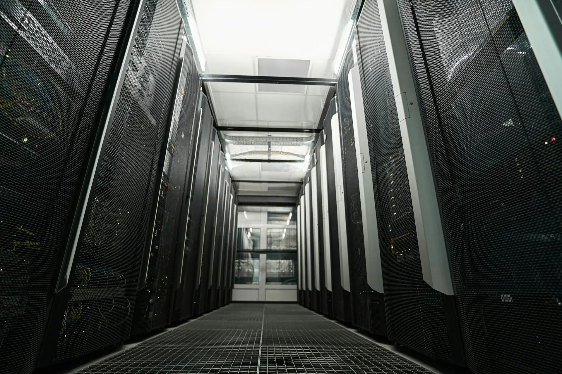 Data center hallway