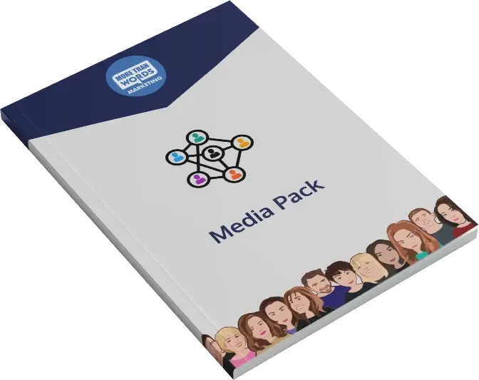 More than words marketing  Media pack mocj up