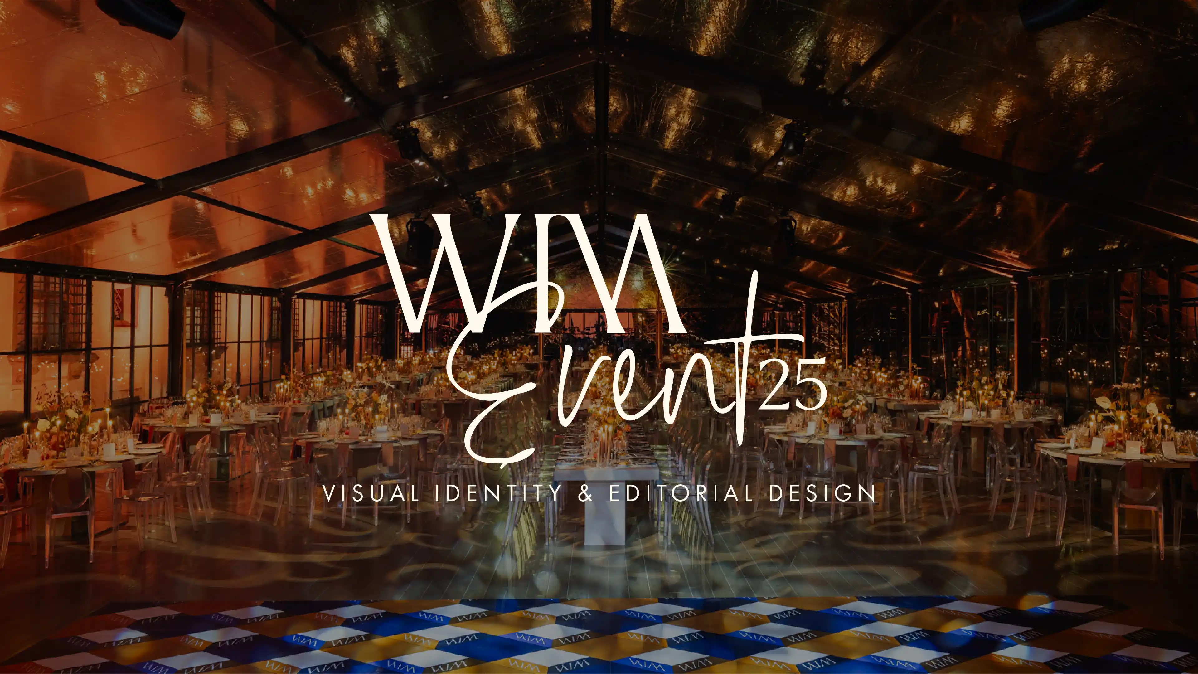WIM Event 2025 - visual identity by Guido Pardini