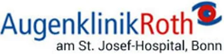 Augenklinik Roth logo with the text am St. Josef-Hospital, Bonn