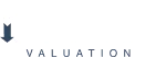 Banks Valuation logo with stylized lowercase text and a small blue diamond shape above the letter b.