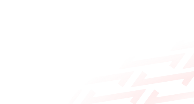 Red zigzag pattern consisting of seven parallel diagonal arrows pointing right on a transparent background.