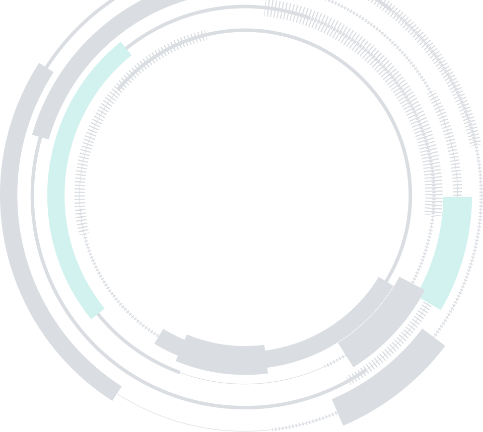 Greenish-blue bars radiating outward symmetrically from a central point against a black background, creating a starburst pattern.