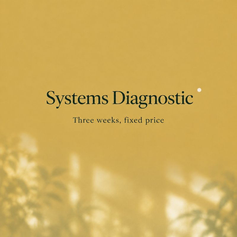 Systems Diagnostic