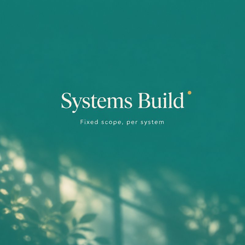 Systems Build
