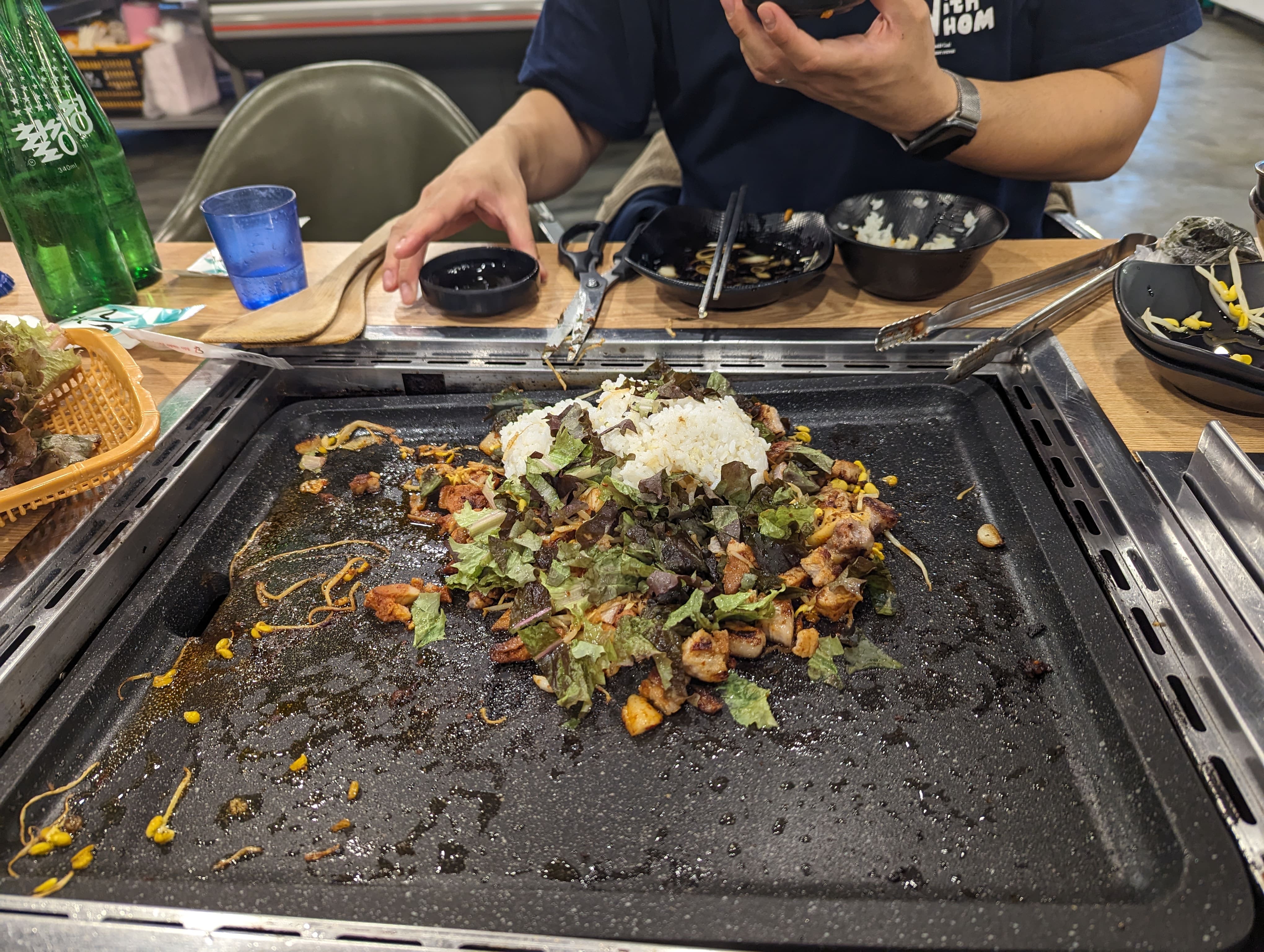 Préparation du Bokkeumbap