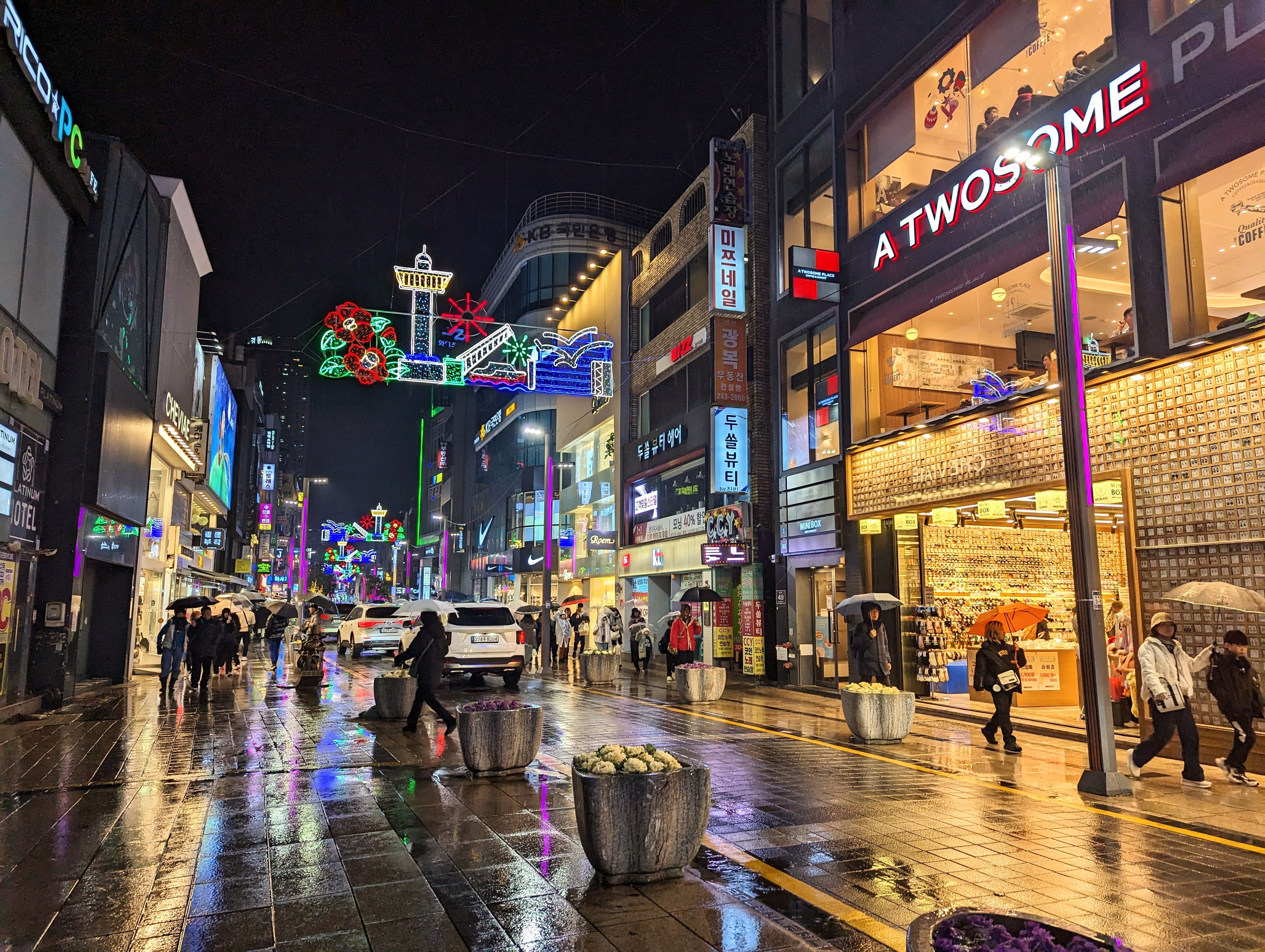 The Gwangbok Fashion main street, Busan, South Korea