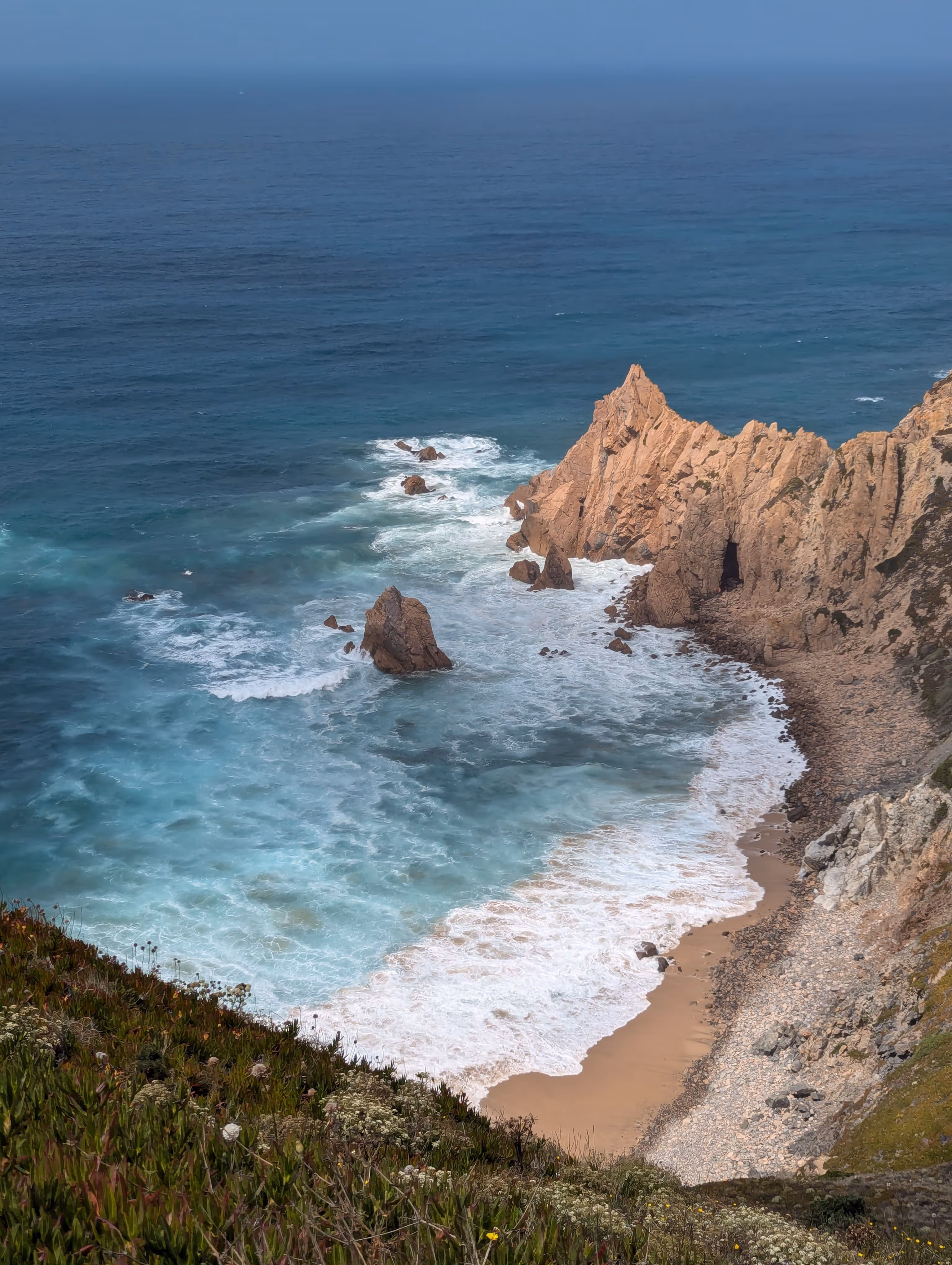 Cabo Da Roca près de la ville de Cascais