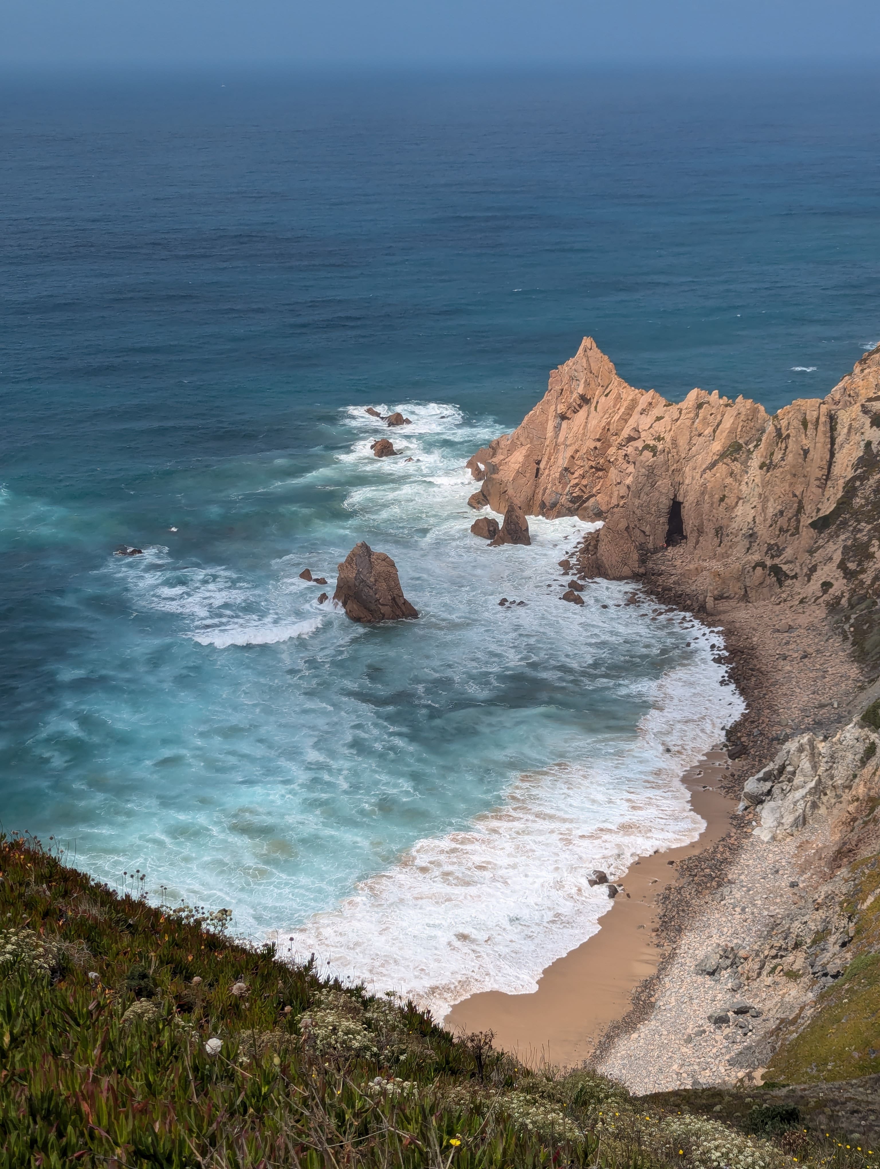 Cabo Da Roca près de la ville de Cascais