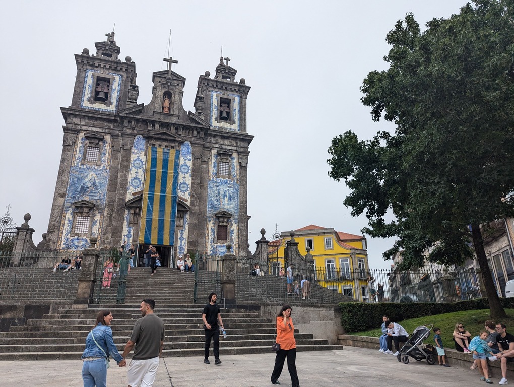 L'église Santo de Ildefonso à Porto