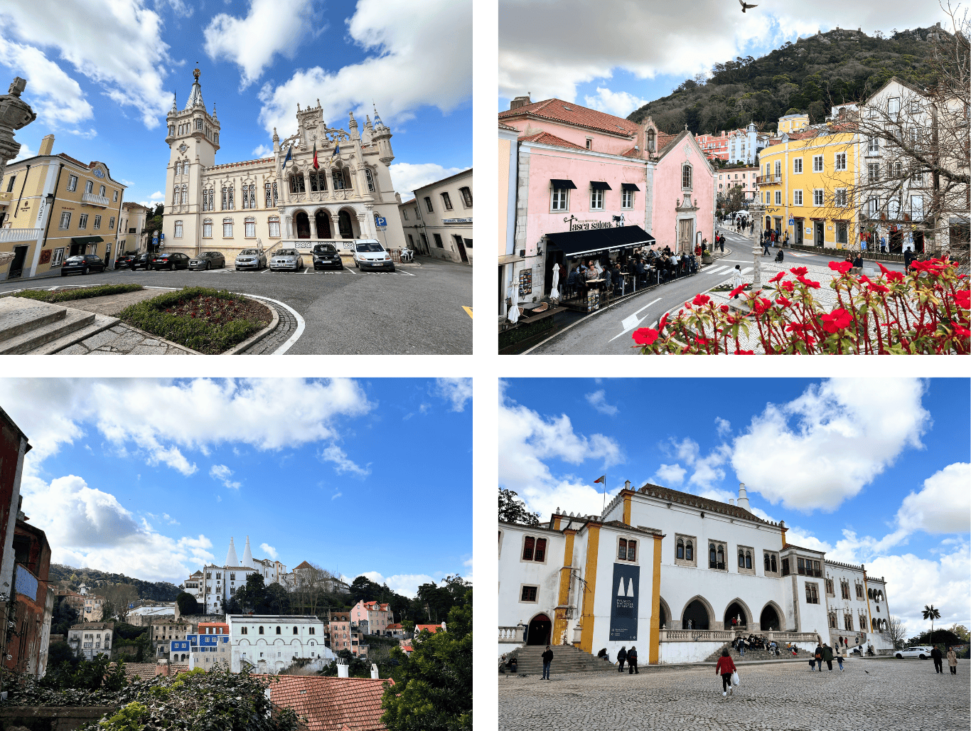 Le centre historique ainsi que le palais national de Sintra
