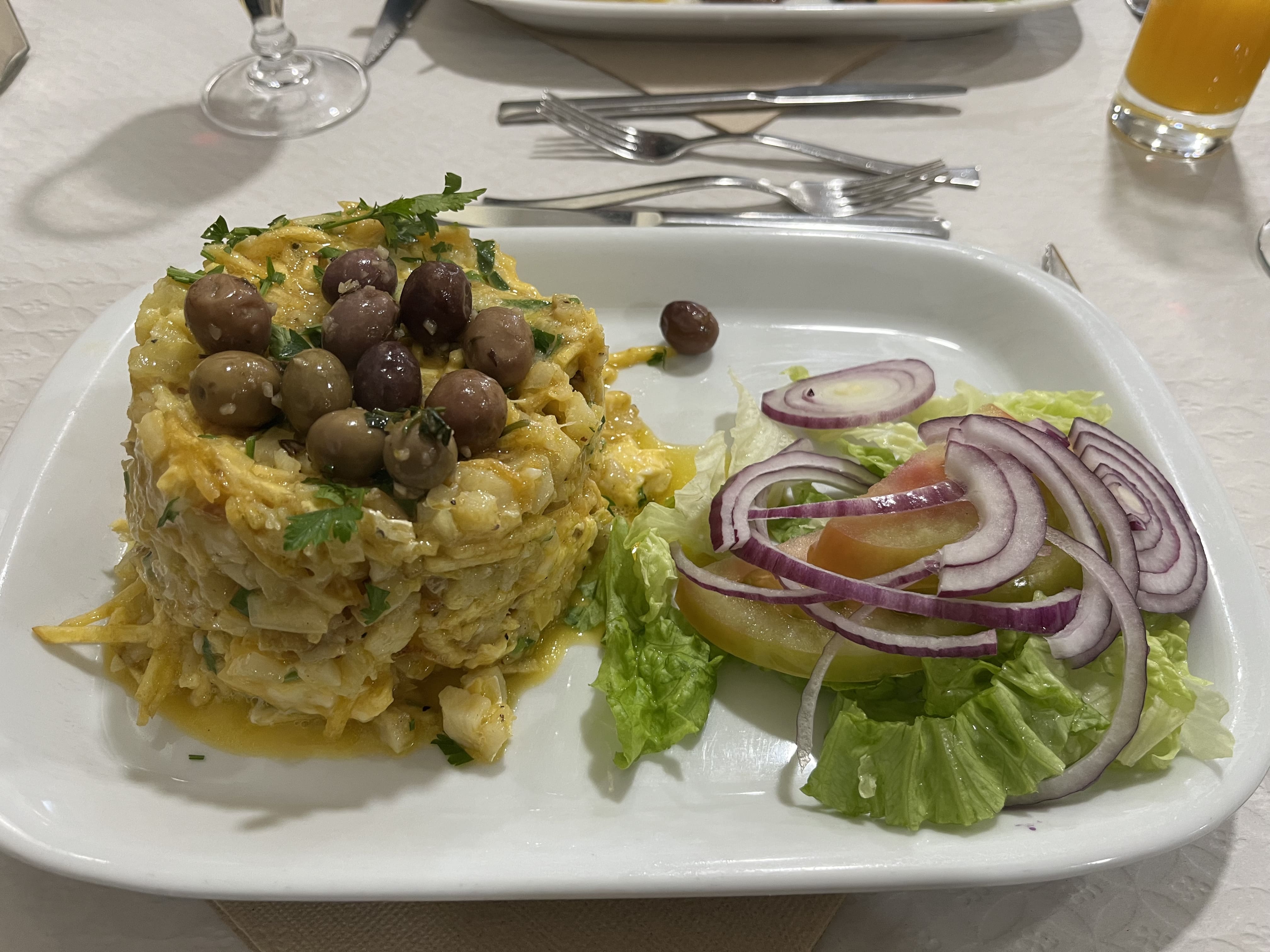 Bacalhau a Bras in Ericeira