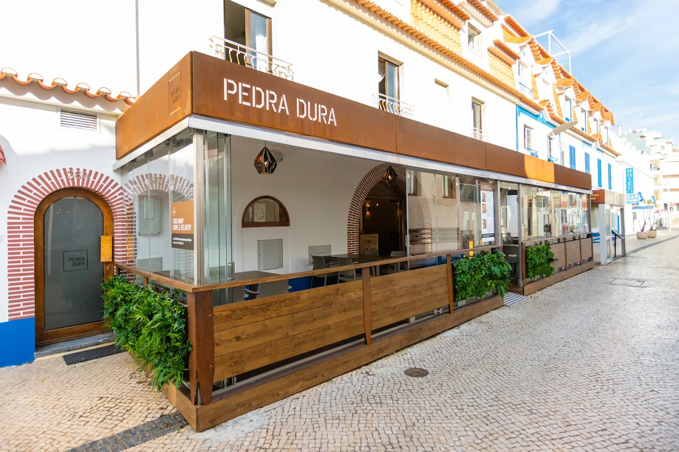 The restaurant Pedra Dura in Ericeira