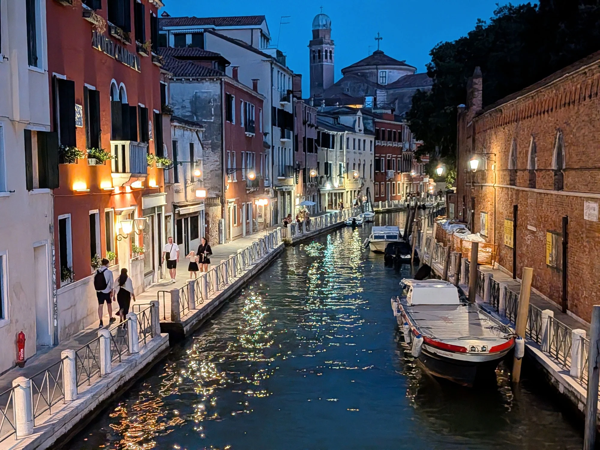 Canal Venise de nuit