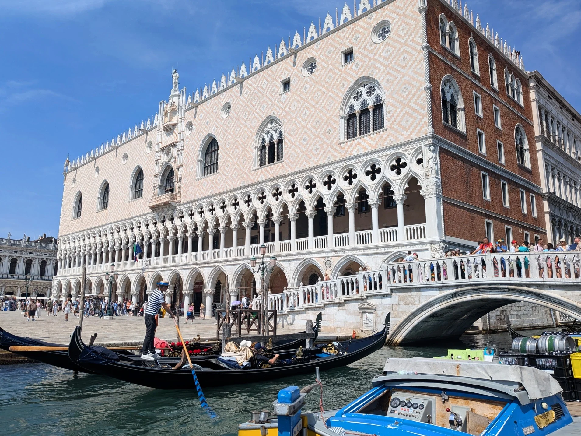 Le Palais des Doges vue de l'extérieur