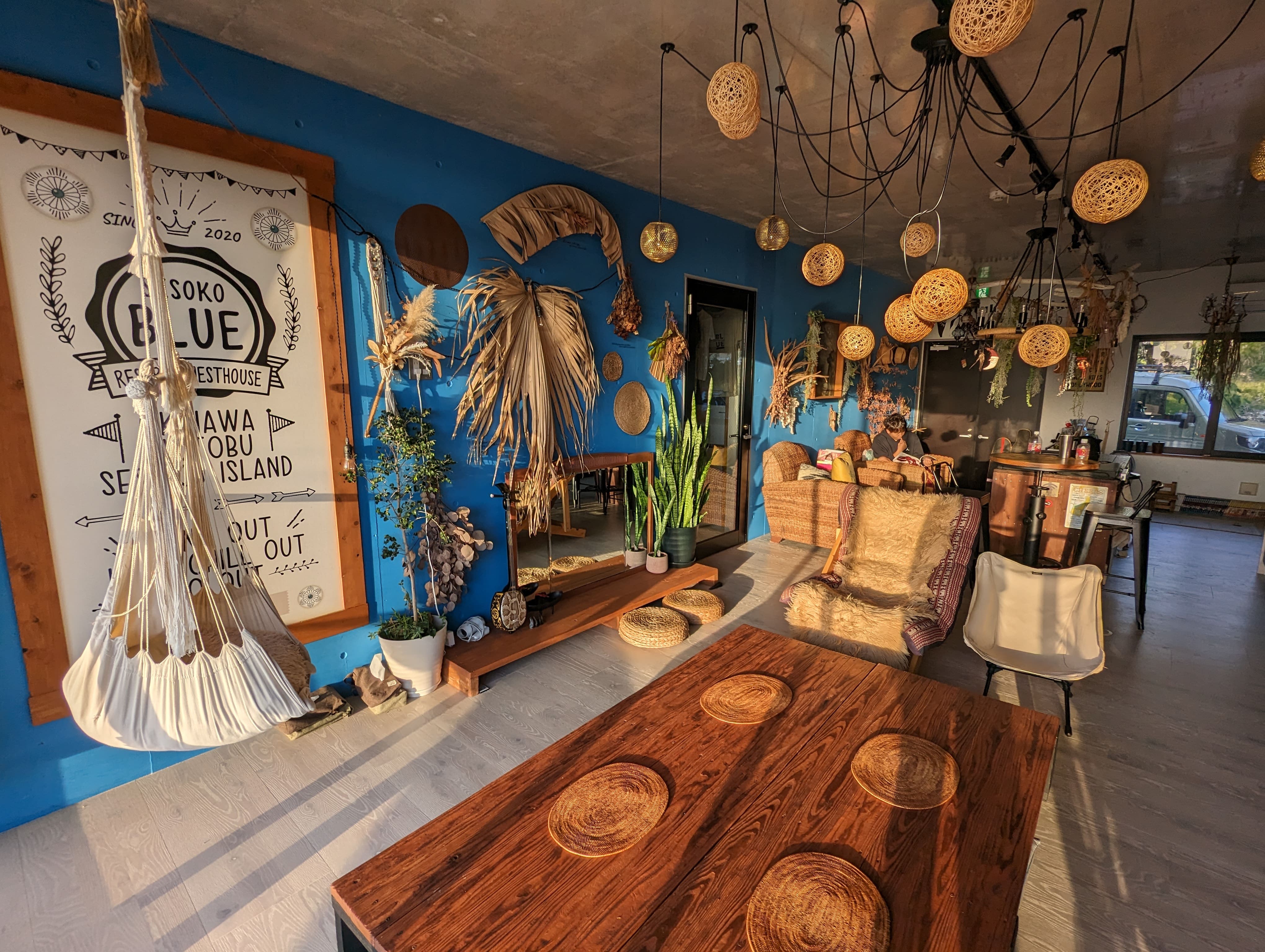 Espace commune au Sesoko Blue