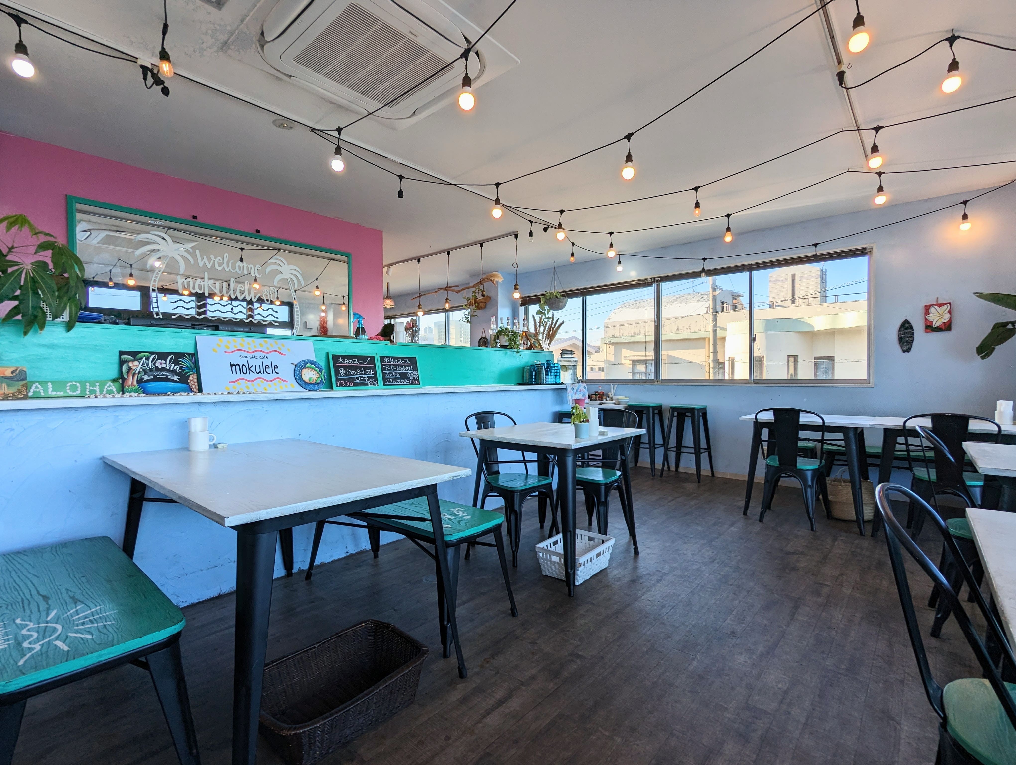 Intérieur du restaurant Mokulele