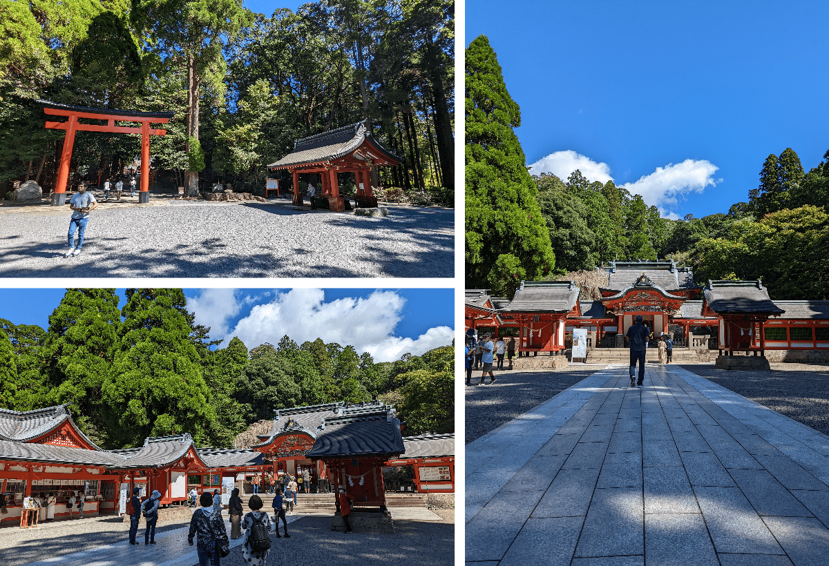 Le sanctuaire Kirishima