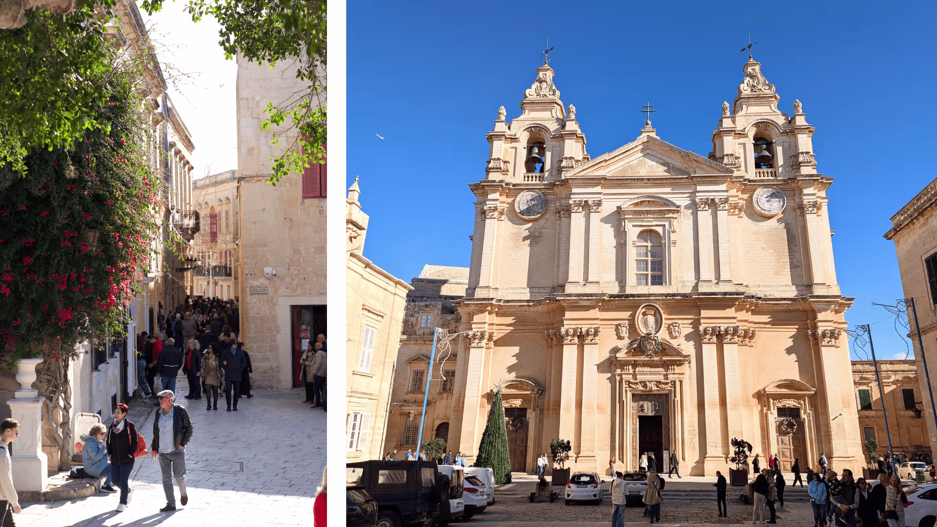 La ville de L-Imdina à Malte