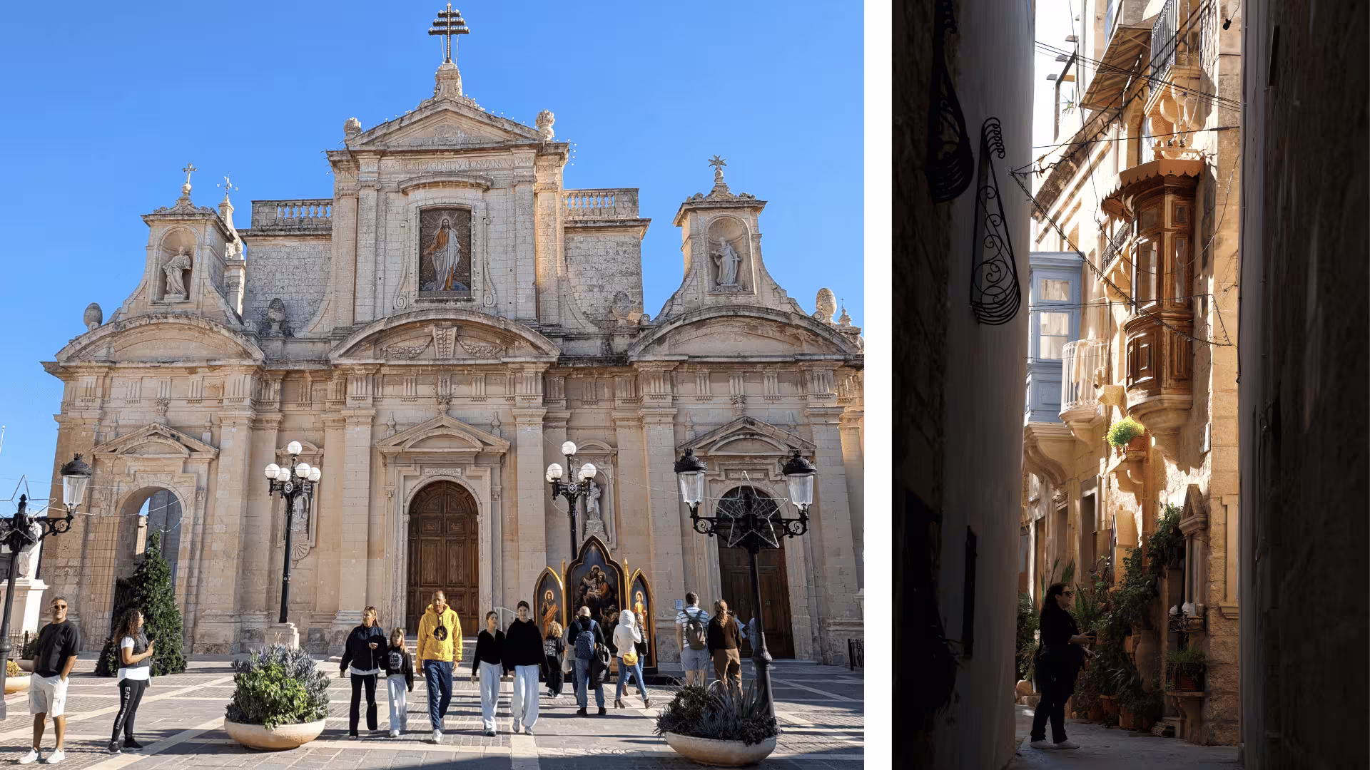 La ville de Ir-Rabat à Malte