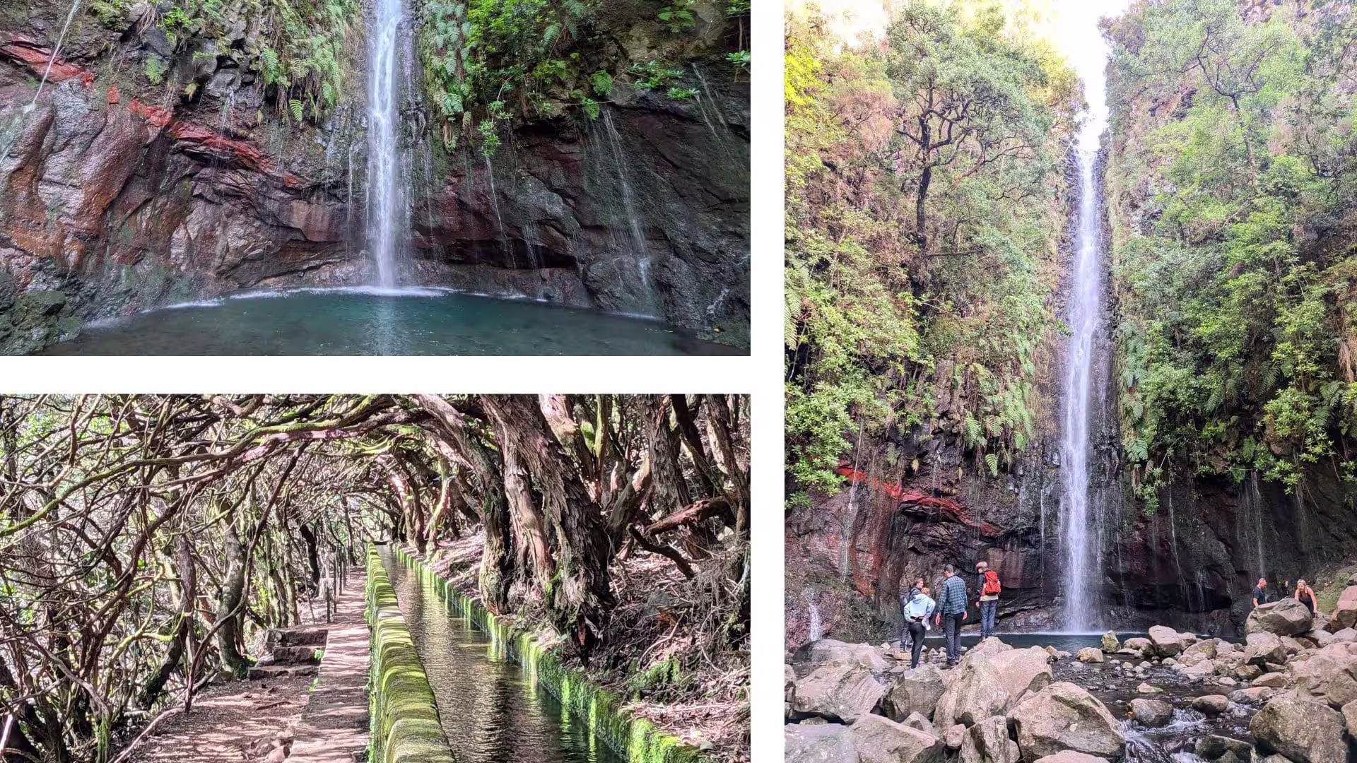 La cascade 25 Fontes à Madère