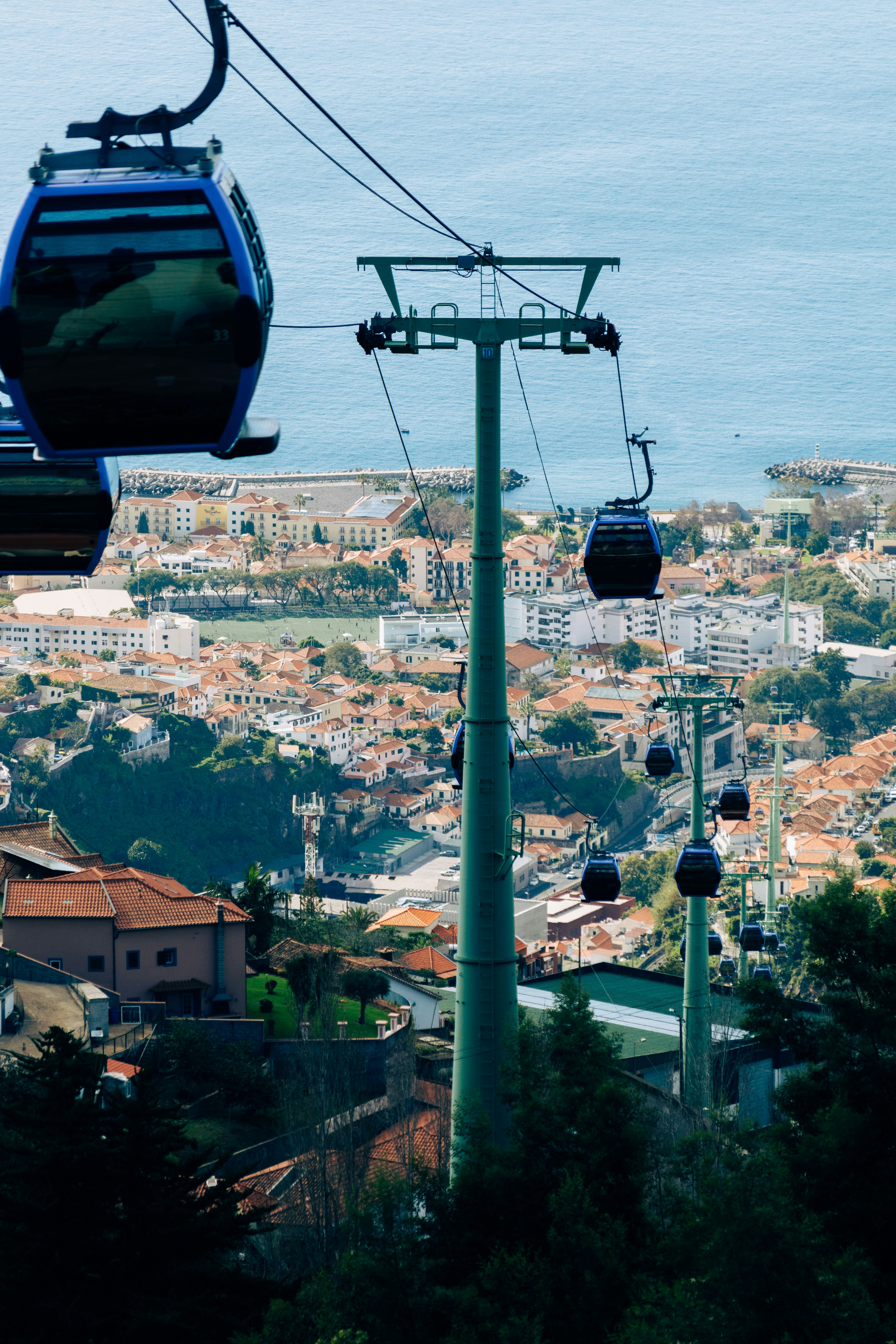 Un téléphérique à Funchal