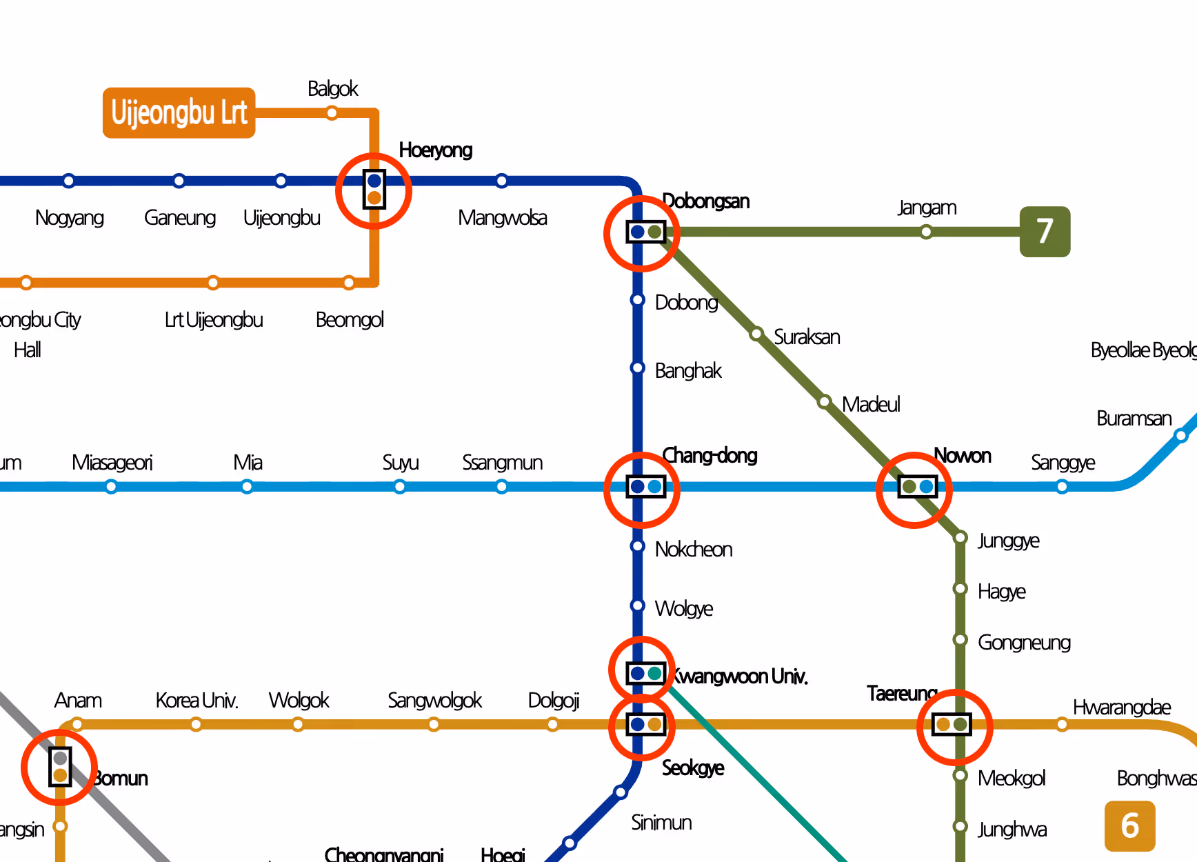La carte du métro à Séoul et comment se déplacer