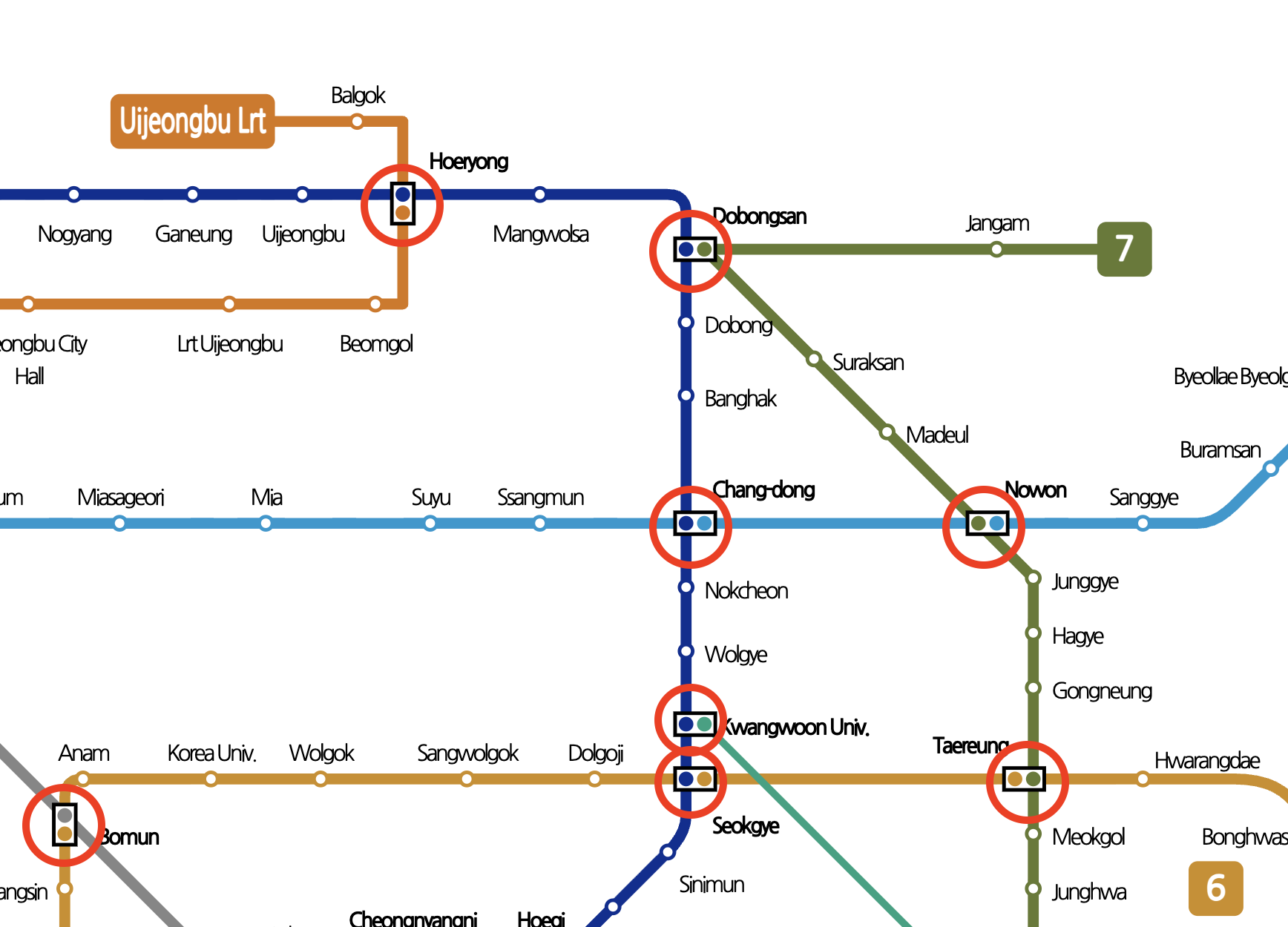 La carte du métro à Séoul et comment se déplacer