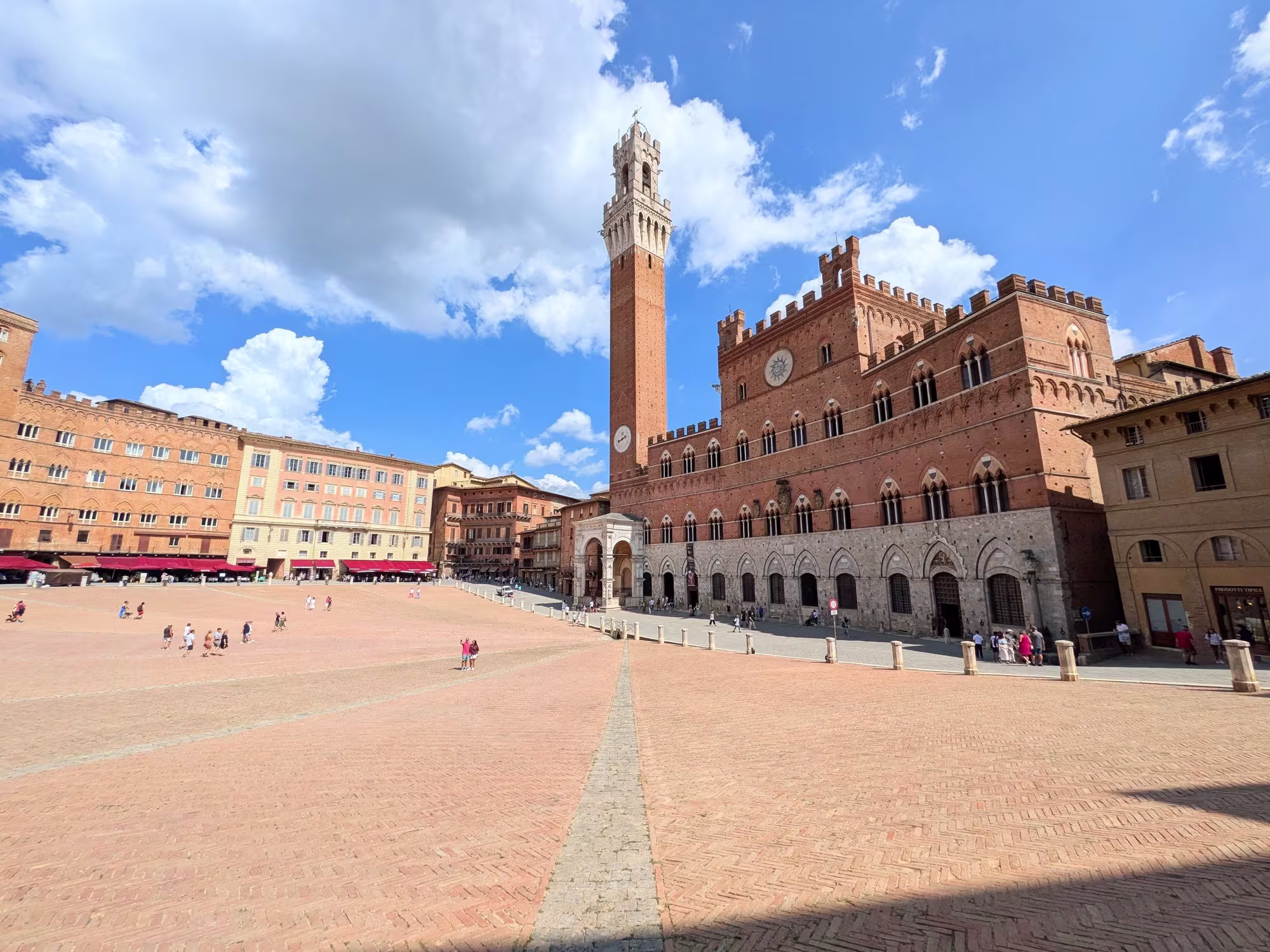 La Piazza del Campo à Sienne