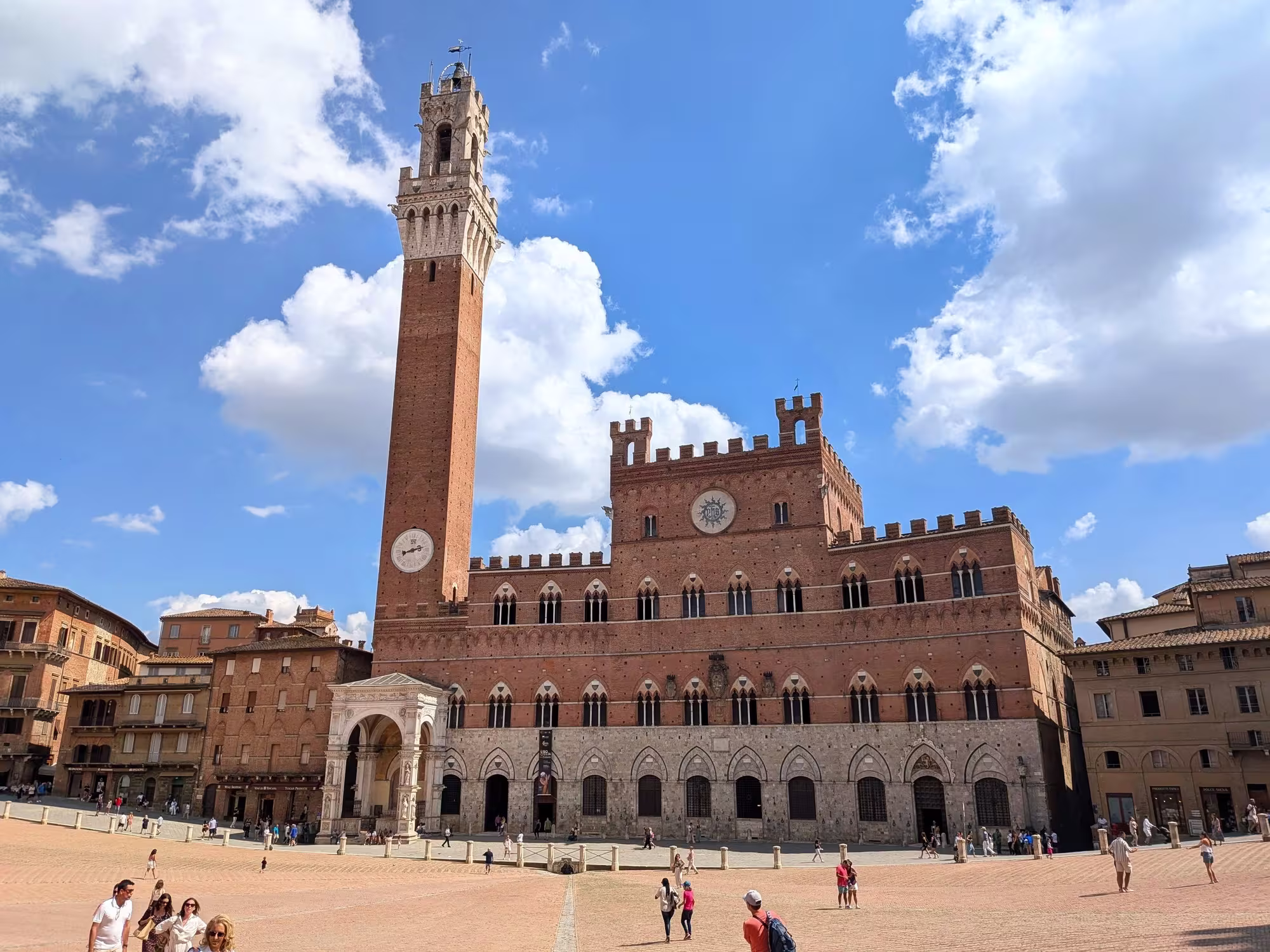 Le Palazzo Pubblico à Sienne