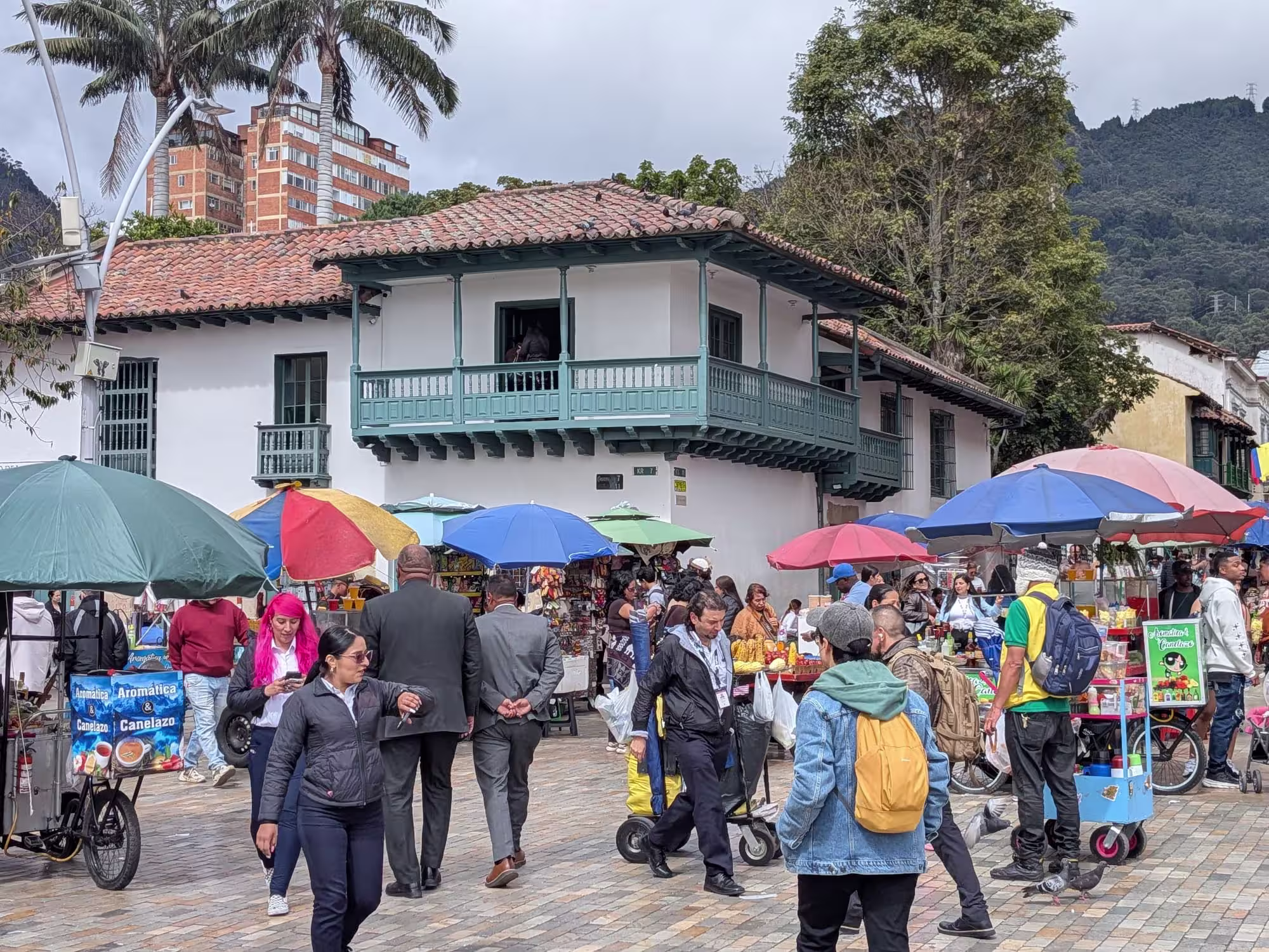 Journée à Bogota en Colombie