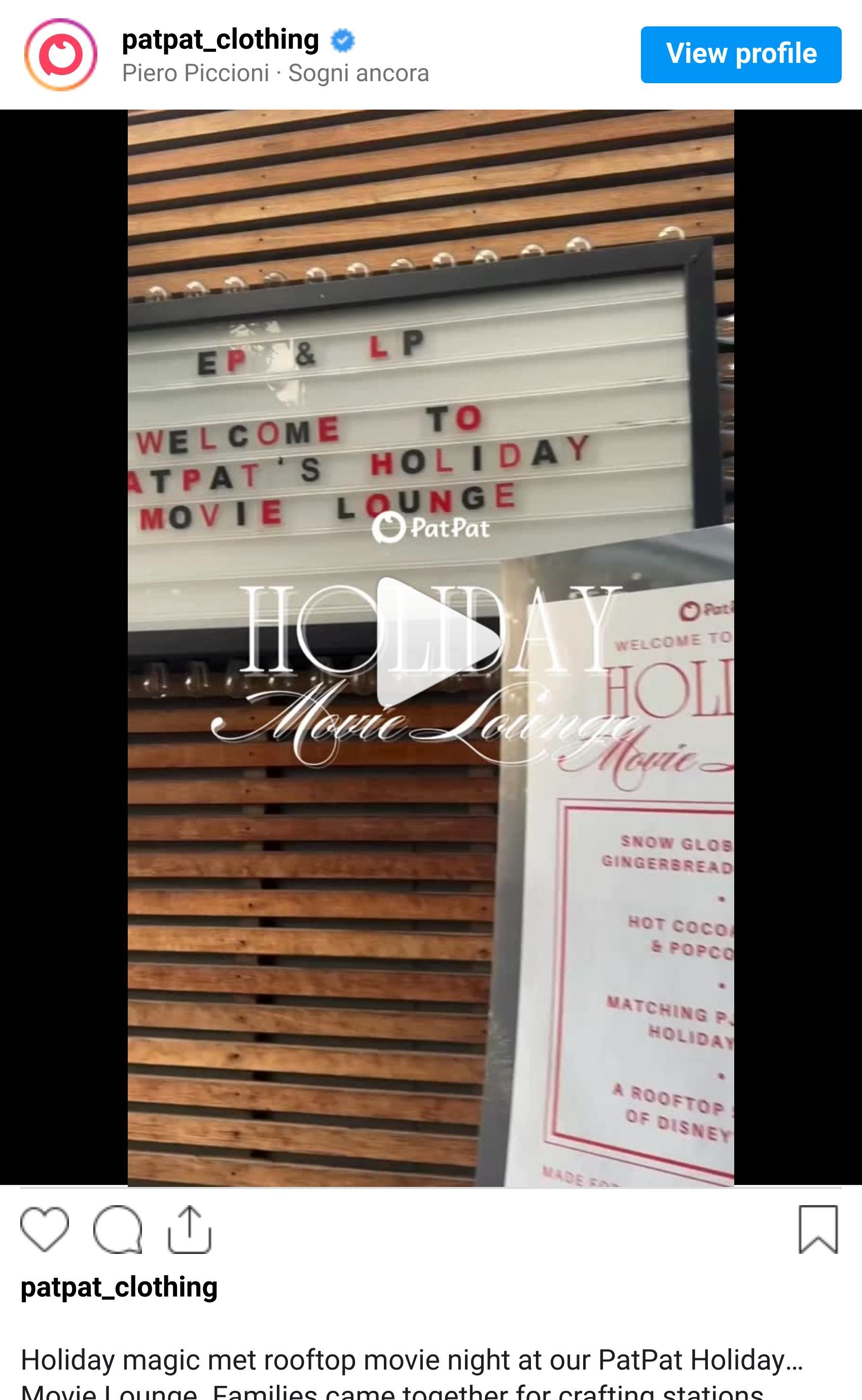 Instagram reel screenshot