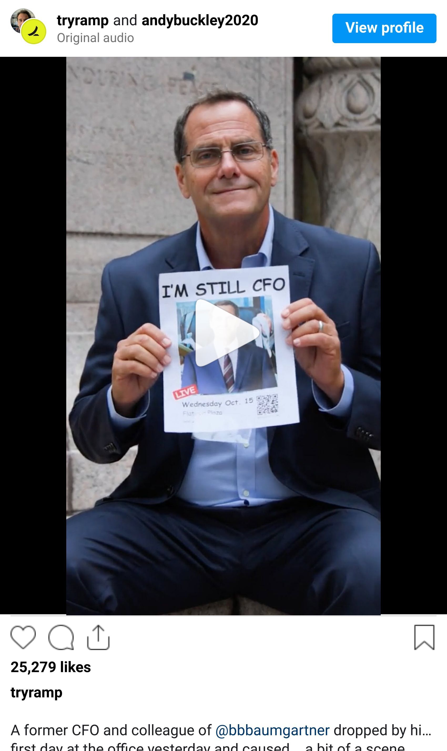 Instagram reel screenshot