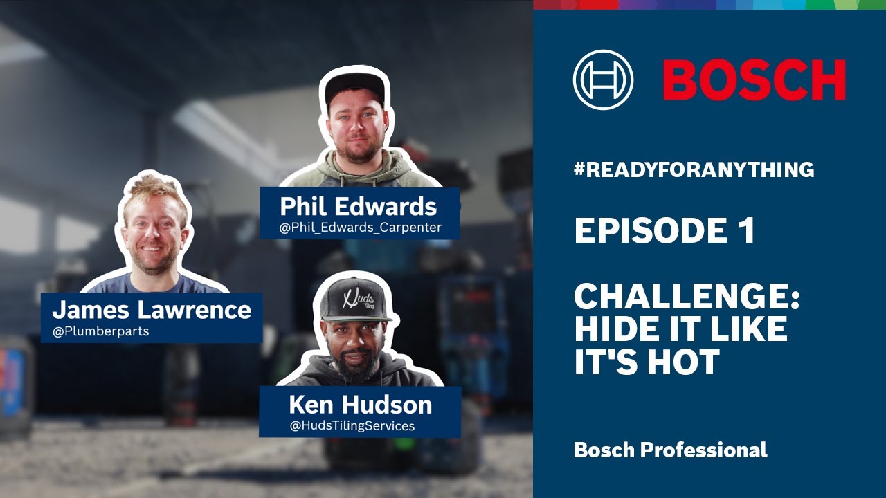 YouTube video by Bosch Professional Power Tools UK