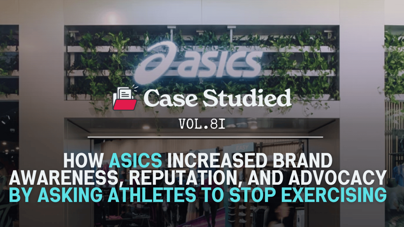 Vol. 81 ASICS: The exercise experiment 🧠