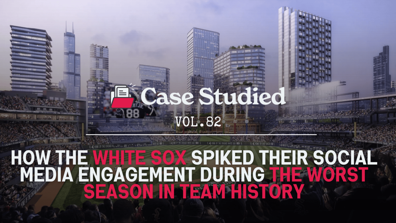 Vol. 82: White Sox: Turning losses into social wins ⚾