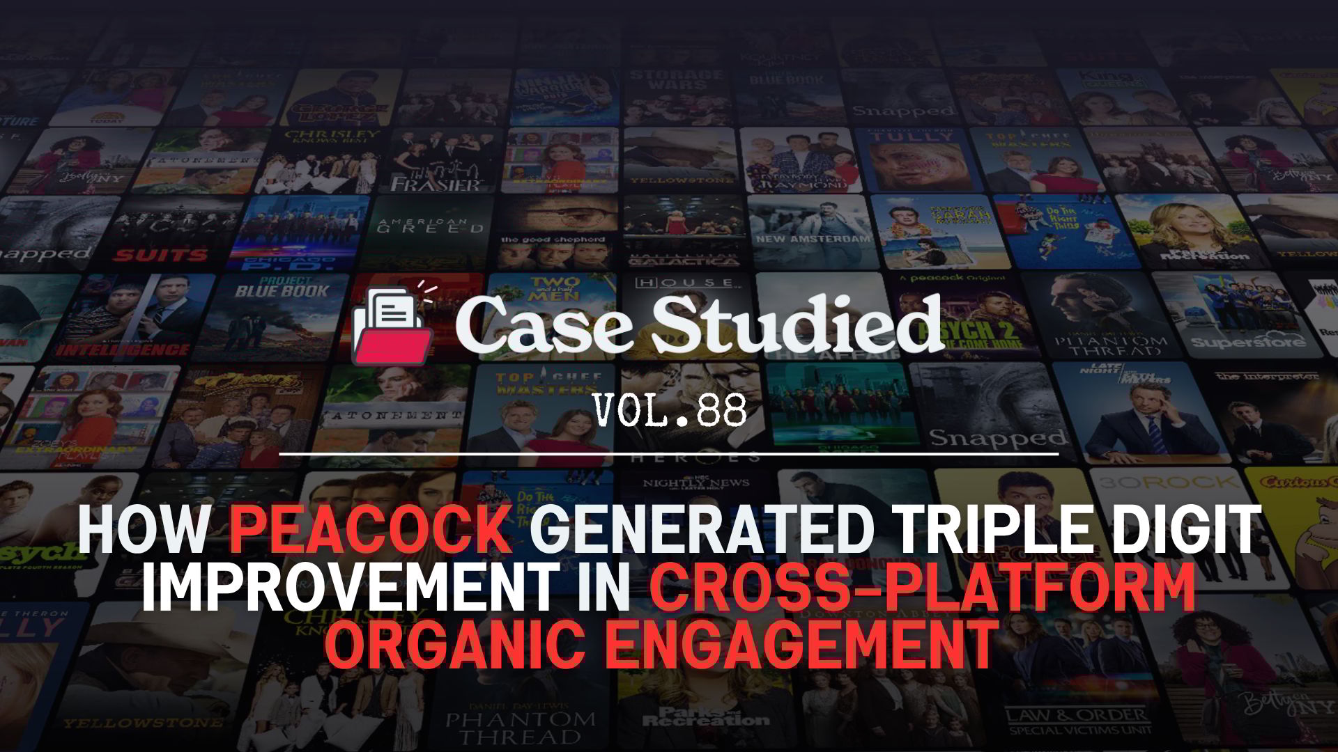 Vol. 89: Peacock: Making noise 🦚