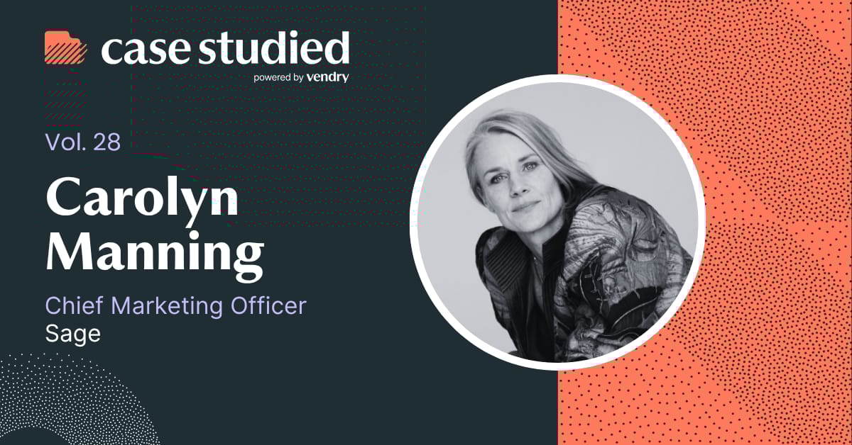 Vol 28.  Insights from Sage’s CMO