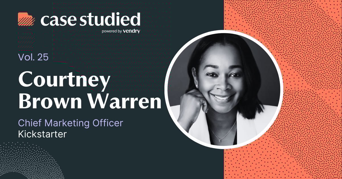 Vol 25.  Insights from Kickstarter’s CMO