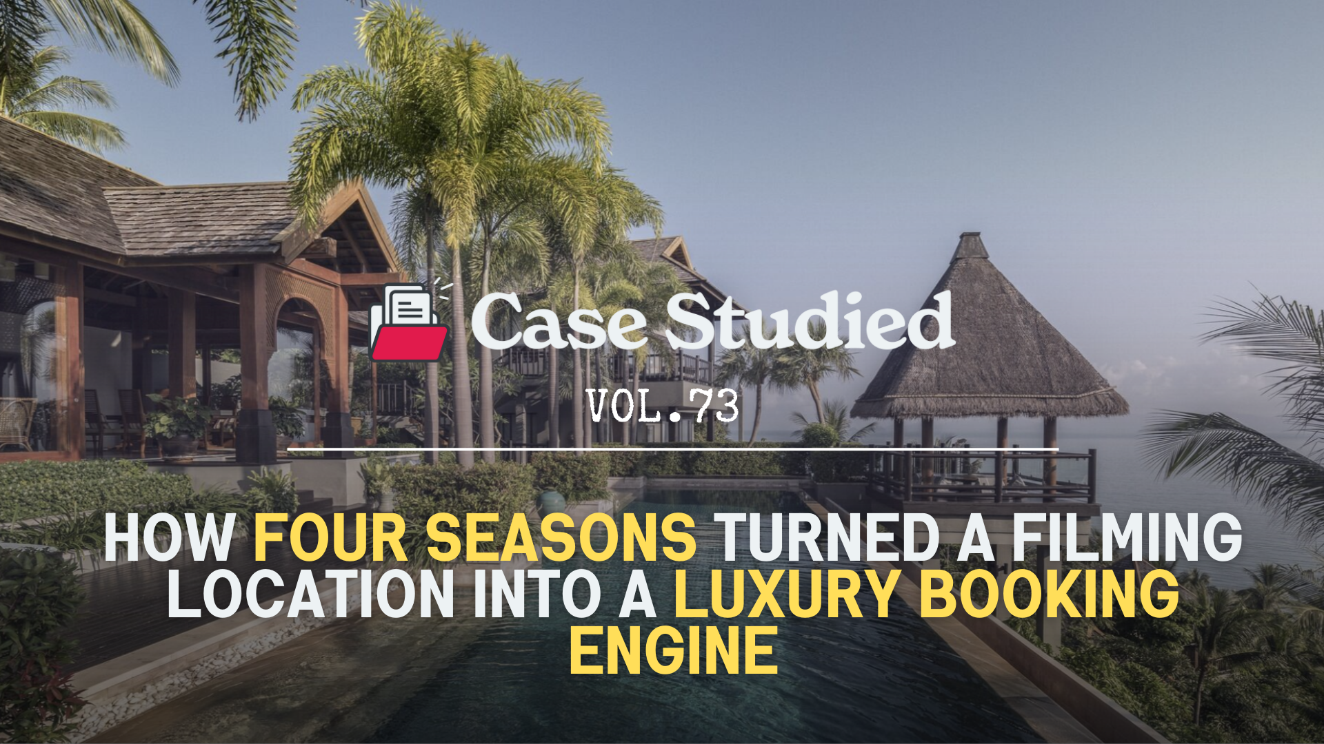 Vol 73. Four Seasons: The White Lotus Effect 🏝