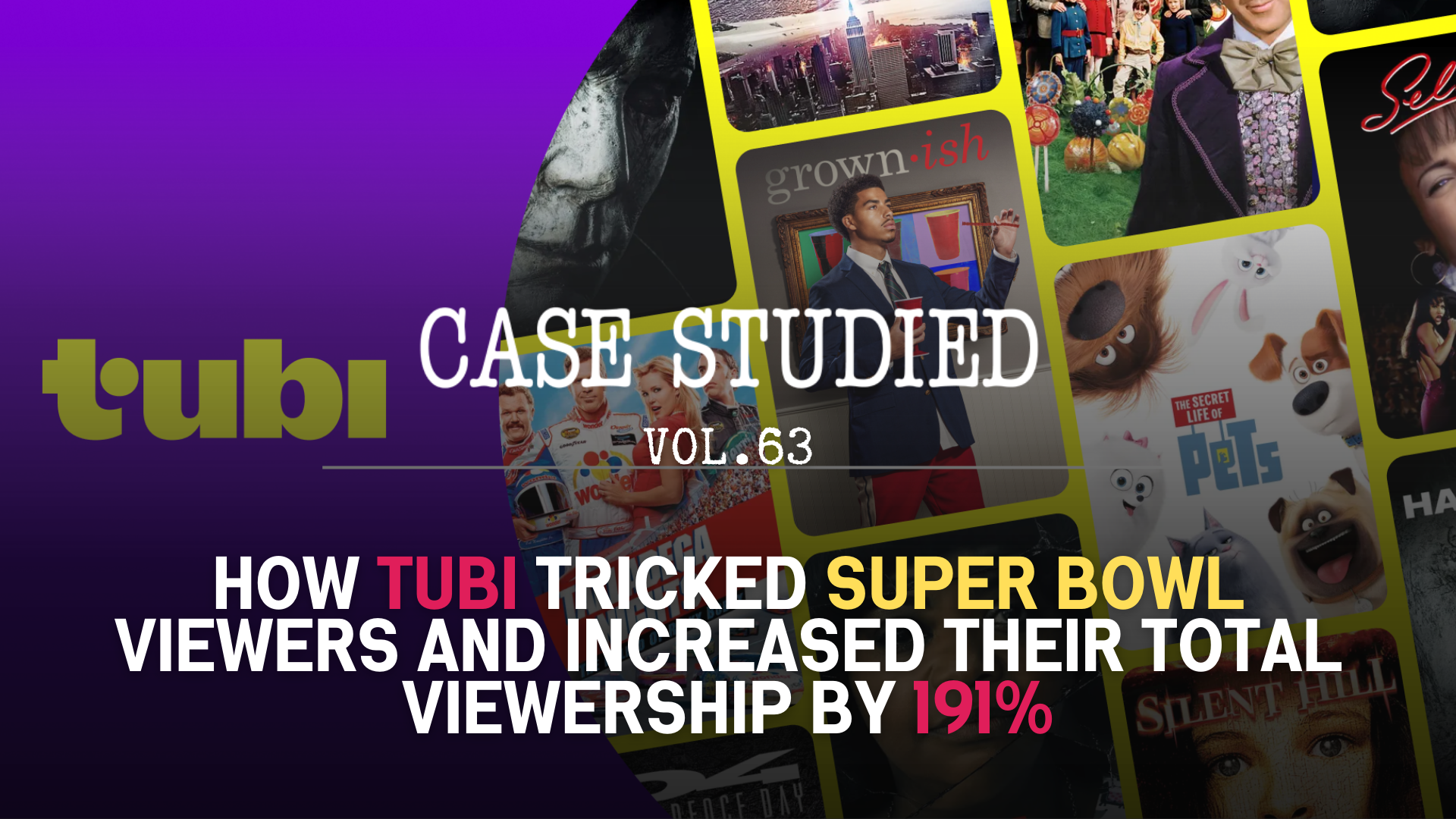 Vol 63. Tubi Made You Look 🏈