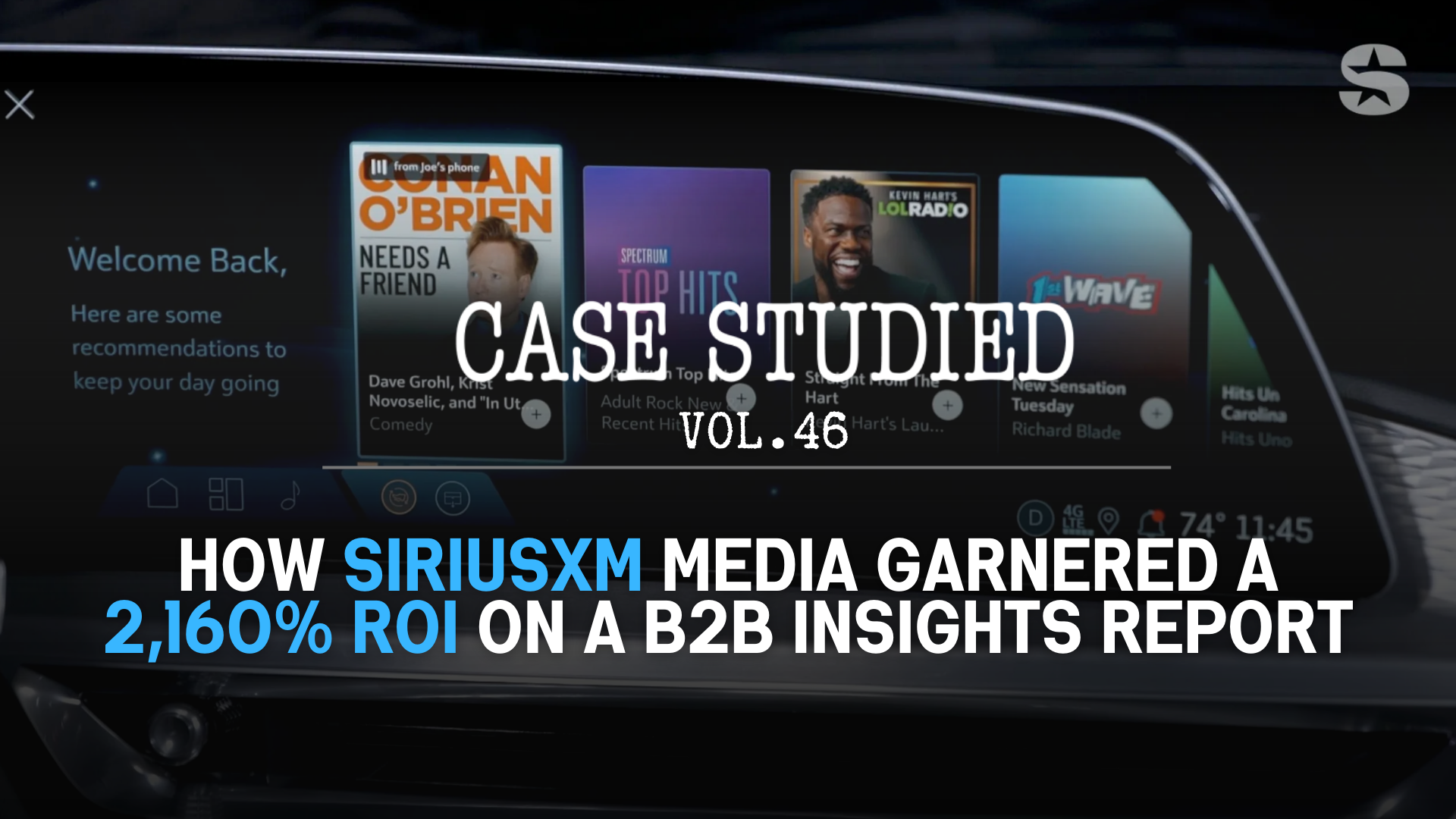 Vol 46. SiriusXM: Tuned in 🎧