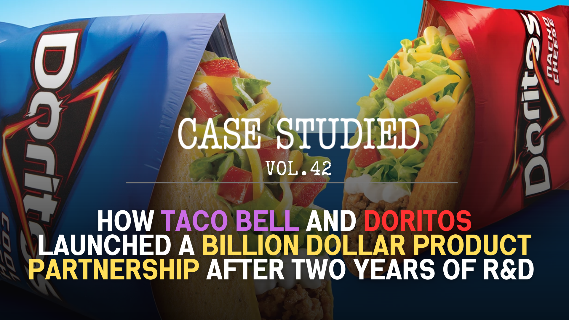 Vol 42. Taco Bell: Spec-taco-lar co-branding 🌮