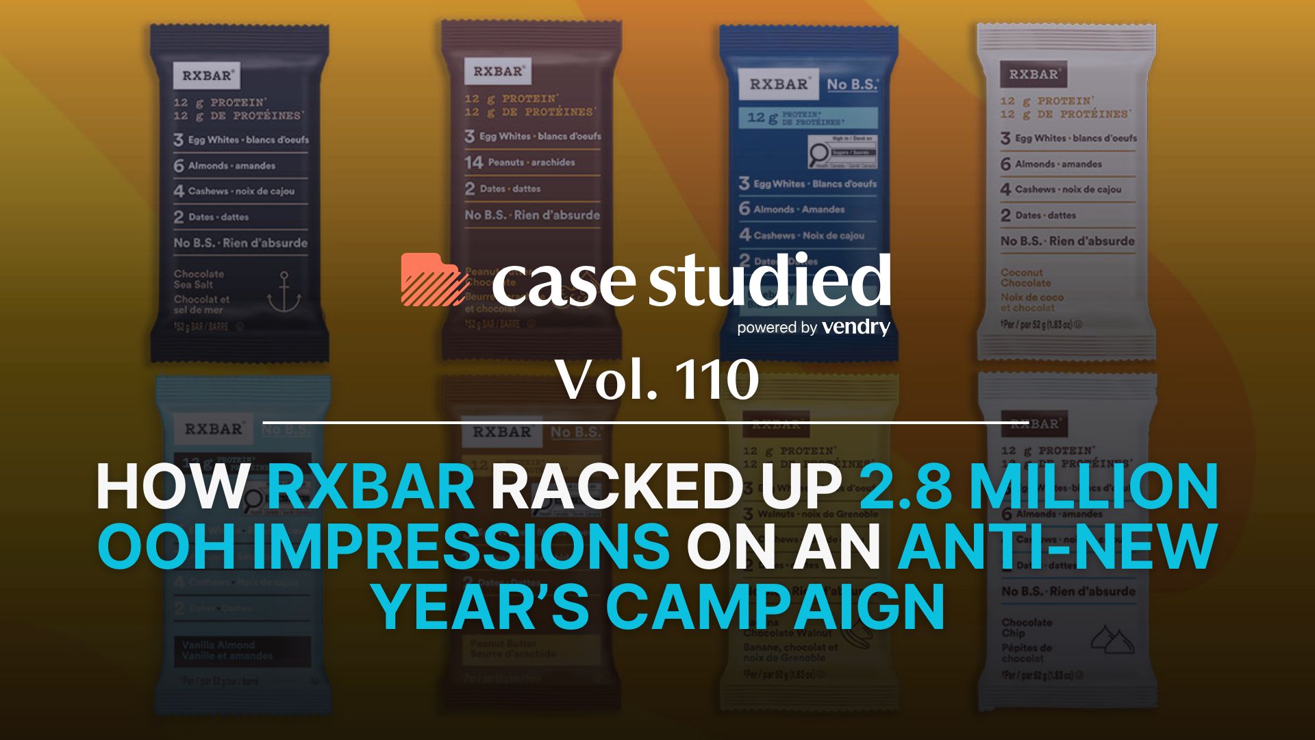 Vol. 110 RXBar: Anti-resolution 🚛